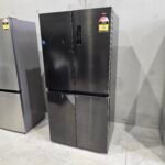 CHiQ 503L Quad Door Fridge CCD502NBS – Black Steel, No Frost Multi-Airflow | Refurbished