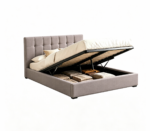 Queen Gas Lift Storage Bed Frame  | Timber Bed Frame Adelaide | Trigger Appliances - Image 2