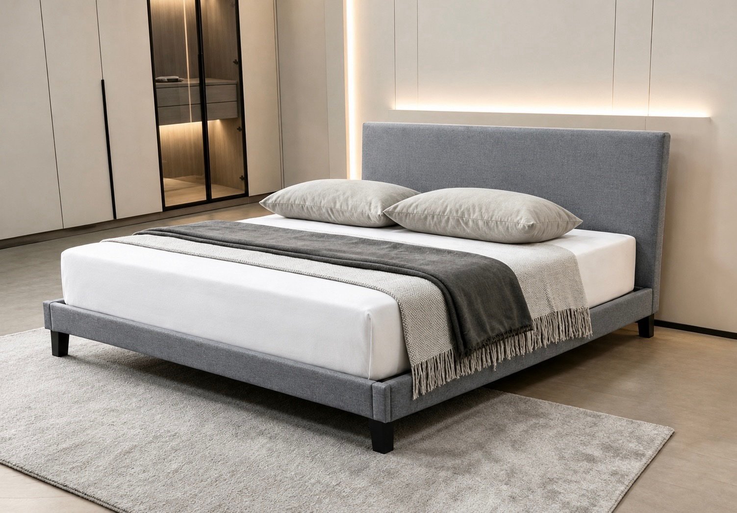 87d23d8c-7349-4f07-bb1c-3d9dc1ae8d81 Brand New Double Bed Frame | Timber Bed Frame Adelaide | Trigger Appliances - Image 1